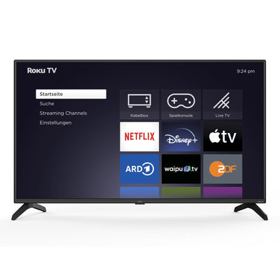 CHIQ L40G5N 40 Zoll Roku TV, FHD Smart TV, HDR10, Works with Alexa, DVB-T2/T/C/S/S2, Unterstützt Apple Air-Play, Google Assistant, Apple TV+, Prime Video, HDMI/USB, 2025