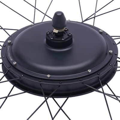 28“ E-Bike Fahrrad Umbausatz, 1000W E-Bike Nabenmotor Umbausatz Elektro Vorderrad Hinterrad Elektrofahrrad ebike Motor Conversion Kit