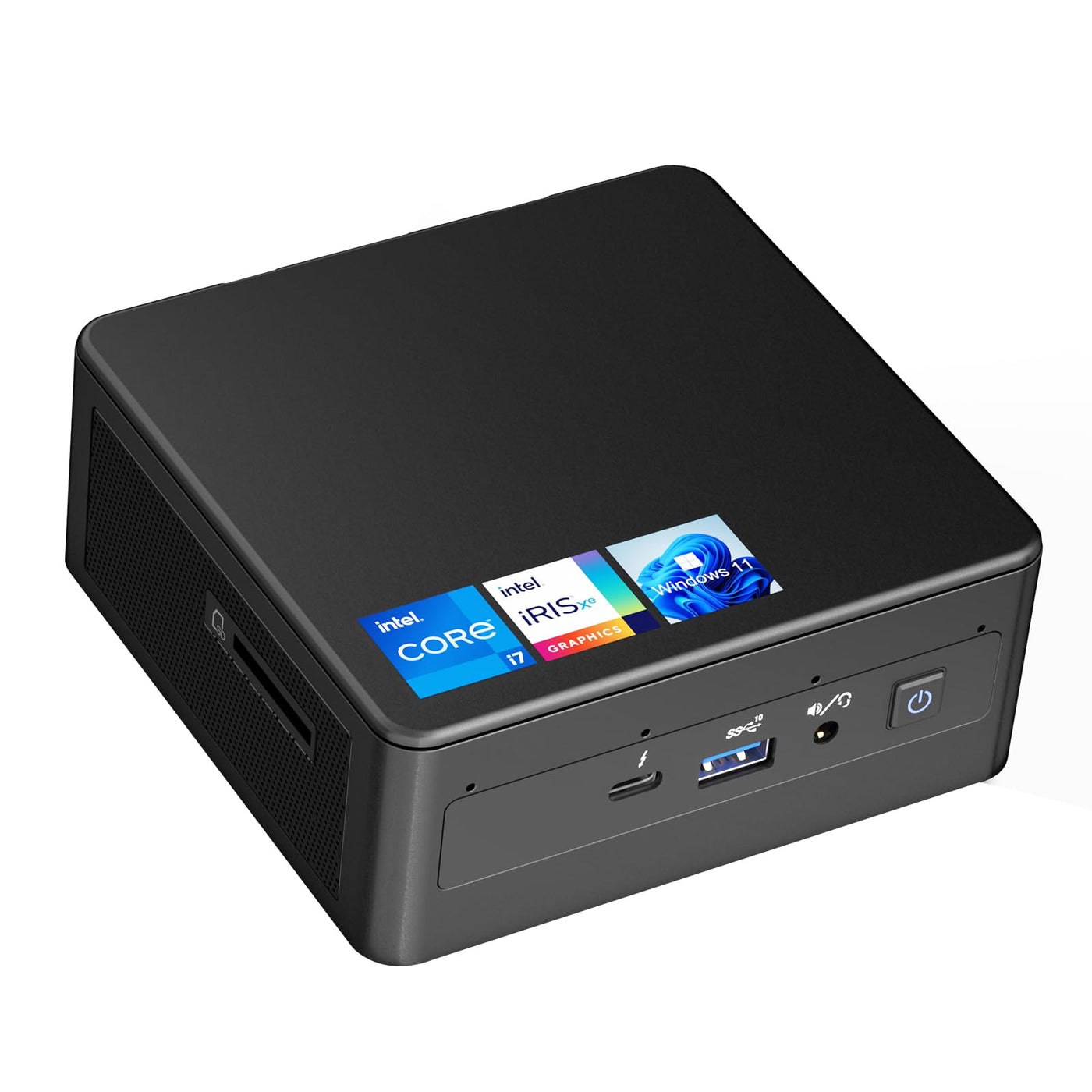 Intel NUC 11 Panther Canyon Mini-PC, Intel Core i7-1165G7 Prozessor, 32GB RAM und 1TB SSD Mini-Computer, Win 11 PRO, LAN 1000M/WiFi 6/BT5.2, Business-Computer für Büro/Schule/Zuhause (NUC11PAHi7)
