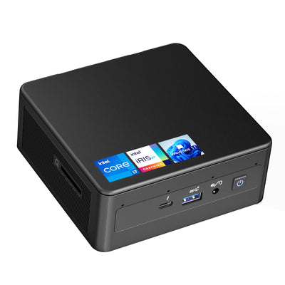 Intel NUC 11 Panther Canyon Mini-PC, Intel Core i7-1165G7 Prozessor, 32GB RAM und 1TB SSD Mini-Computer, Win 11 PRO, LAN 1000M/WiFi 6/BT5.2, Business-Computer für Büro/Schule/Zuhause (NUC11PAHi7)