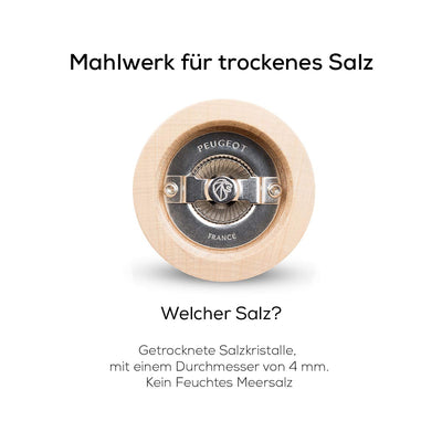PEUGEOT Elis Sense Salzmühle, Edelstahl,20 cm