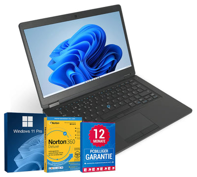 Dell Latitude 5480 14 Zoll Laptop Intel Core i5-6200U@ bis zu 2, 8 GHz GB 256 SSD mit Windows 11 Pro & GRATIS Antiviren-Software HDMI Webcam inkl. 12 Monate (Generalüberholt), PCB2-334991454