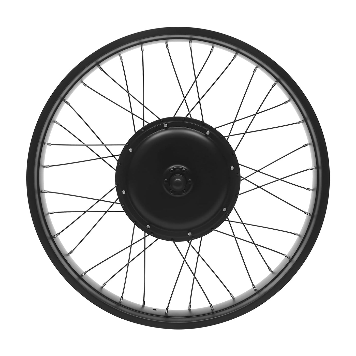 26 Zoll Fat-Bike Fatbike Umbausatz 48V 1000W Vorderrad E-Bike Bürstenloser Motor Kit mit LCD Display und Daumen-Drehknopf, Electric Bicycle Conversion Kit