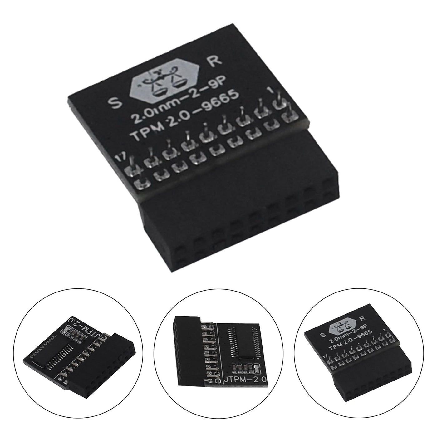 TPM Verschlüsselung Sicherheitsmodul Board Fernbedienung TPM 2.0 LPC 18Pin Motherboards Karte Für AS ROCK Ersatzteile Computer Zubehör Computer Komponenten Computer Hardware