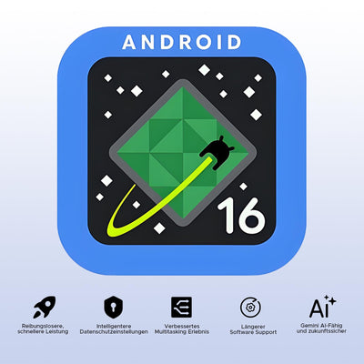 DOOGEE Tab G6 Android 16 Tablet 11 Zoll, 30GB RAM + 256GB ROM Tablet mit SIM Card Slot, 90Hz Display, Unisoc T7250 8000mAh Akku Tablets PC, Widevine L1, 13MP, 4G LTE, 3,5mm Audio/5G WiFi/Face ID/GPS