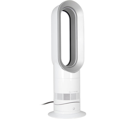 Dyson Hot+Cool Jet Focus AM09 - High Performance Cooling Fan and Fan Heater (White/Silver)
