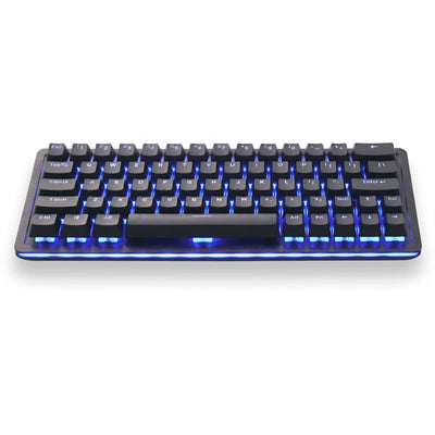 Mountain Gaming Tastatur Mechanische “Everest 60” - US ANSI - RGB Gaming Keyboard - Mechanische Gaming Tastatur mit Hot-Swap-fähige mechanische Switches, PBT Keycaps, UVM