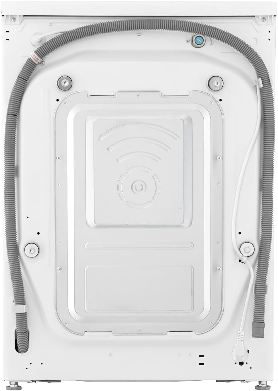 LG Electronics W4WR70961, Klasse A/D, Frontlader-Waschtrockner 9-6 kg, 1360 U/min, AI Direct Drive, Wi-Fi, Tiefenreinigung mit Dampf, TurboWash, Aqualock, Wäsche nachlegen 62 x 60 x 85 cm ꟷ Weiß