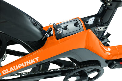 Blaupunkt Fiene 20 Zoll E-Faltrad - Racing- orange/schwarz/Modell 2022