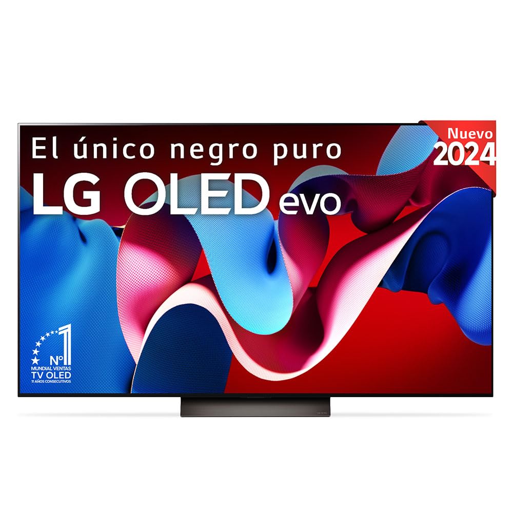 LG OLED65C44LA TV 65" (165 cm) OLED evo Fernseher (α9 Gen7 4K AI-Prozessor, webOS 24, Dolby Vision, bis zu 120Hz) [Modelljahr 2024]