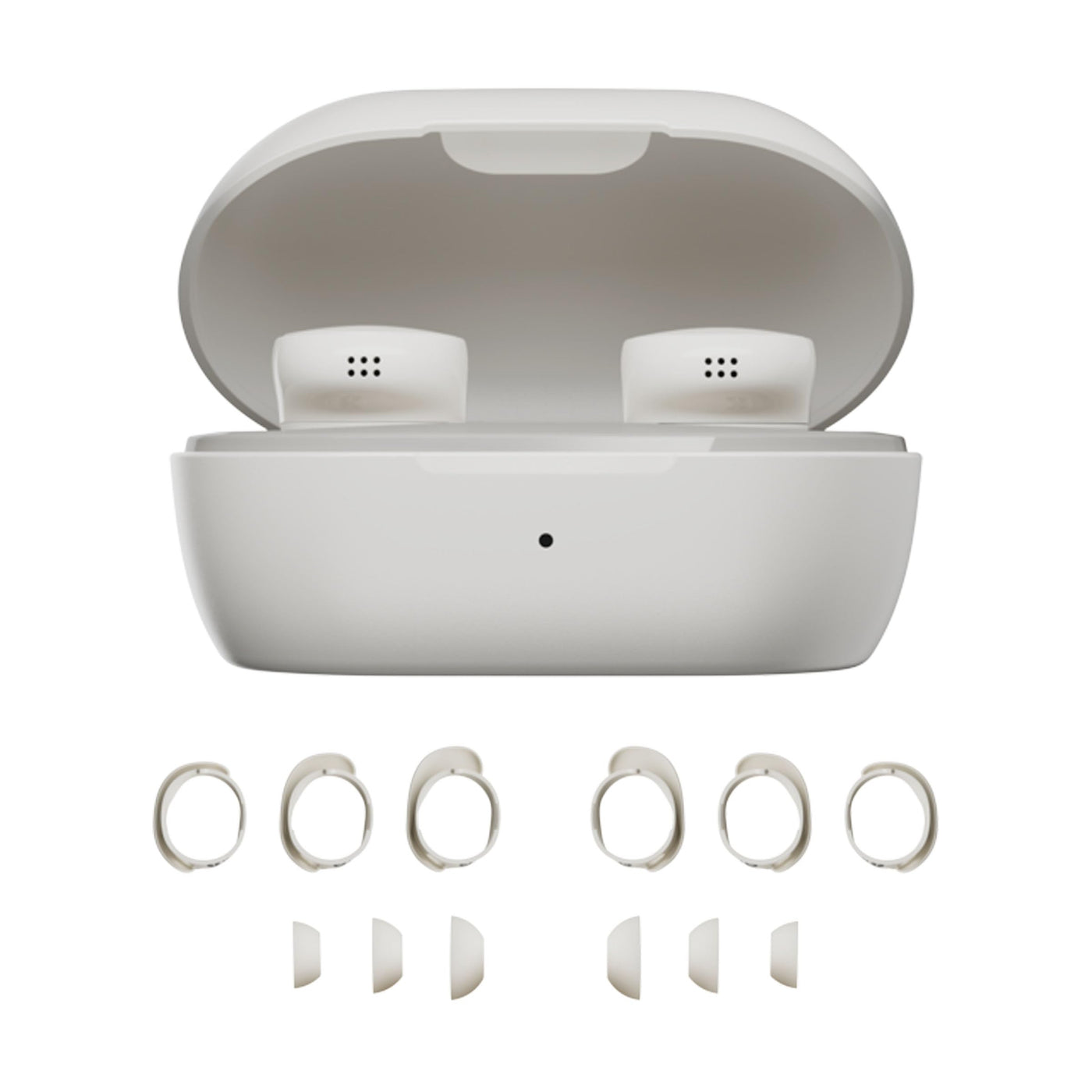 Bose QuietComfort Kabellose Noise-Cancelling-Earbuds, Lifestyle-Bluetooth-Earbuds mit aktivem Noise-Cancelling, bis zu 8,5 Stunden Akkulaufzeit, Weiß