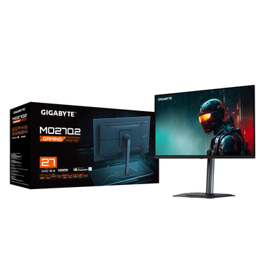 Gigabyte MO27Q2 27" OLED QHD Gaming Monitor - 2560 x 1440, 240Hz, 0.03ms, 250 cd/m², Display HDR True Black 400, HDMI 2.1, DisplayPort 1.4