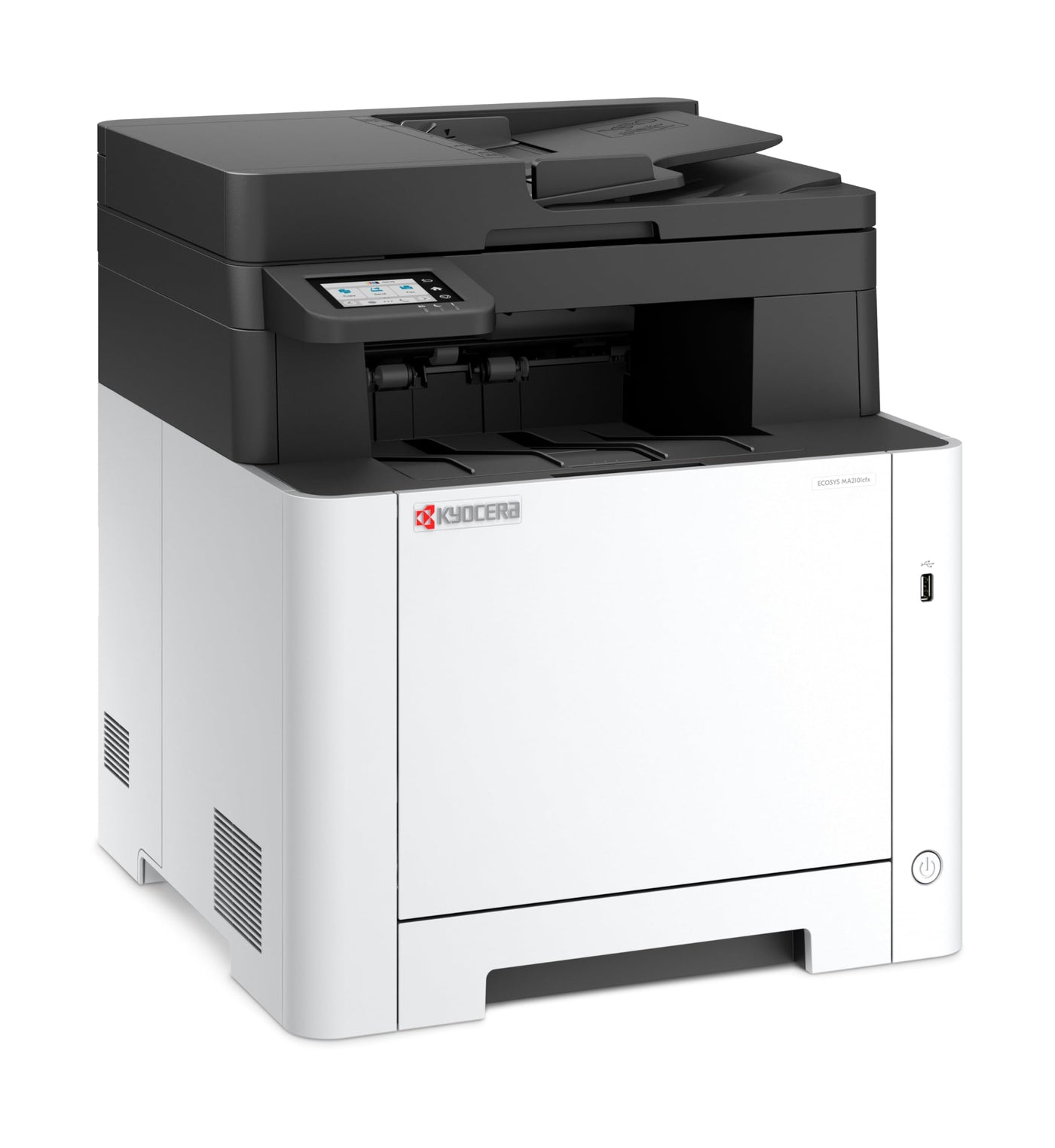 Kyocera Ecosys MA2101cfx Farblaserdrucker Multifunktionsgerät. Drucker Scanner Kopierer, Faxgerät. Multifunktionsdrucker inkl. LAN, USB 2.0 und Mobile-Print-Funktion