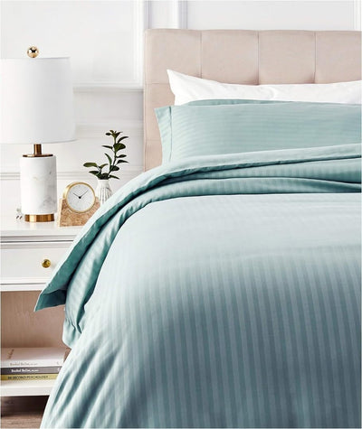 Sonive Deluxe Mikrofaser Bettbezug-Set mit Kissenbezug – Bettwäsche 135x200cm/Kopfkissenbezug 80x80cm, Spa-Blau,ÖKO-TEX Bettwäsche mit Eckbänder