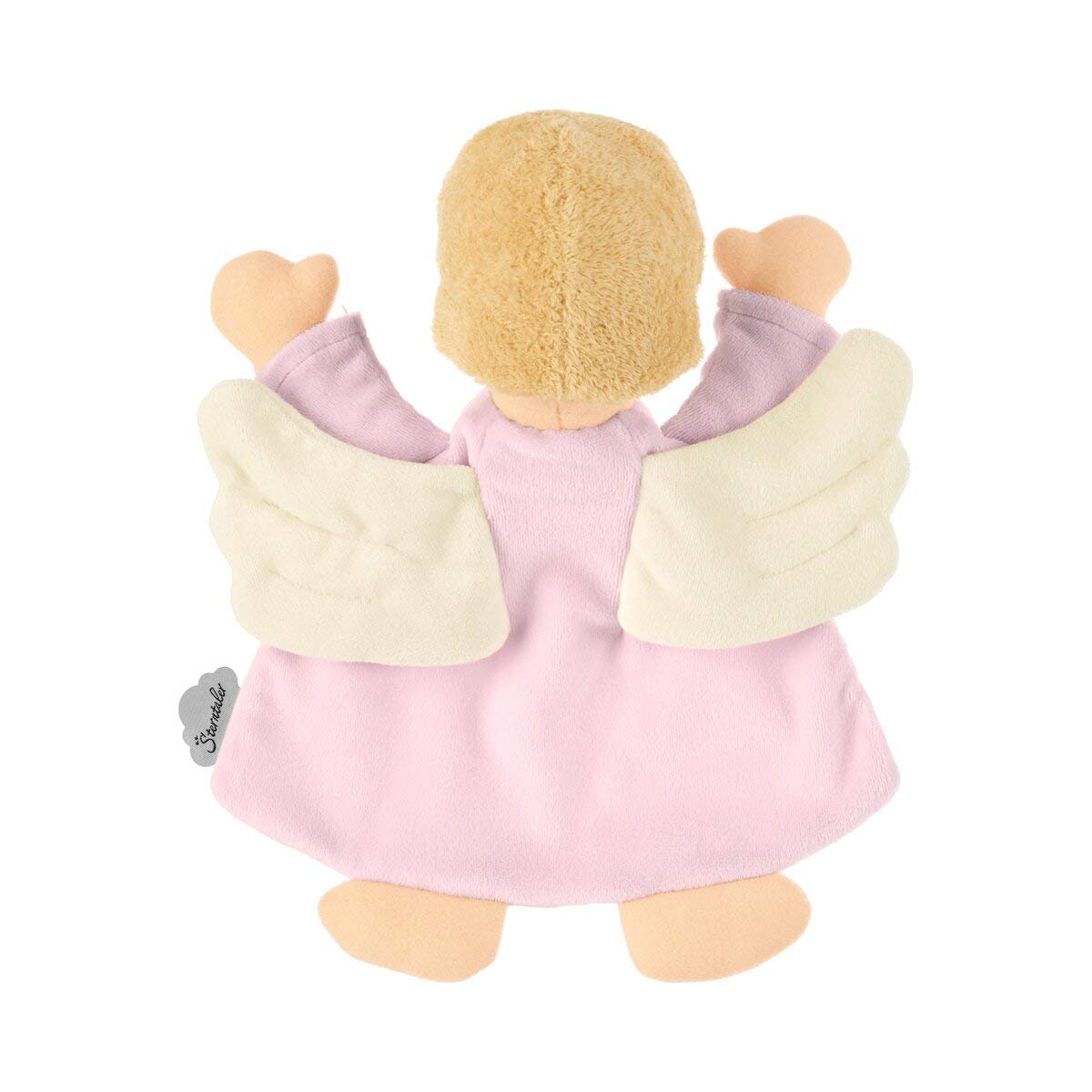 Sterntaler Schmusetuch Schutzengel, Alter: Für Mädchen ab dem 1. Monat, Größe: 26 cm, Farbe: Rosa