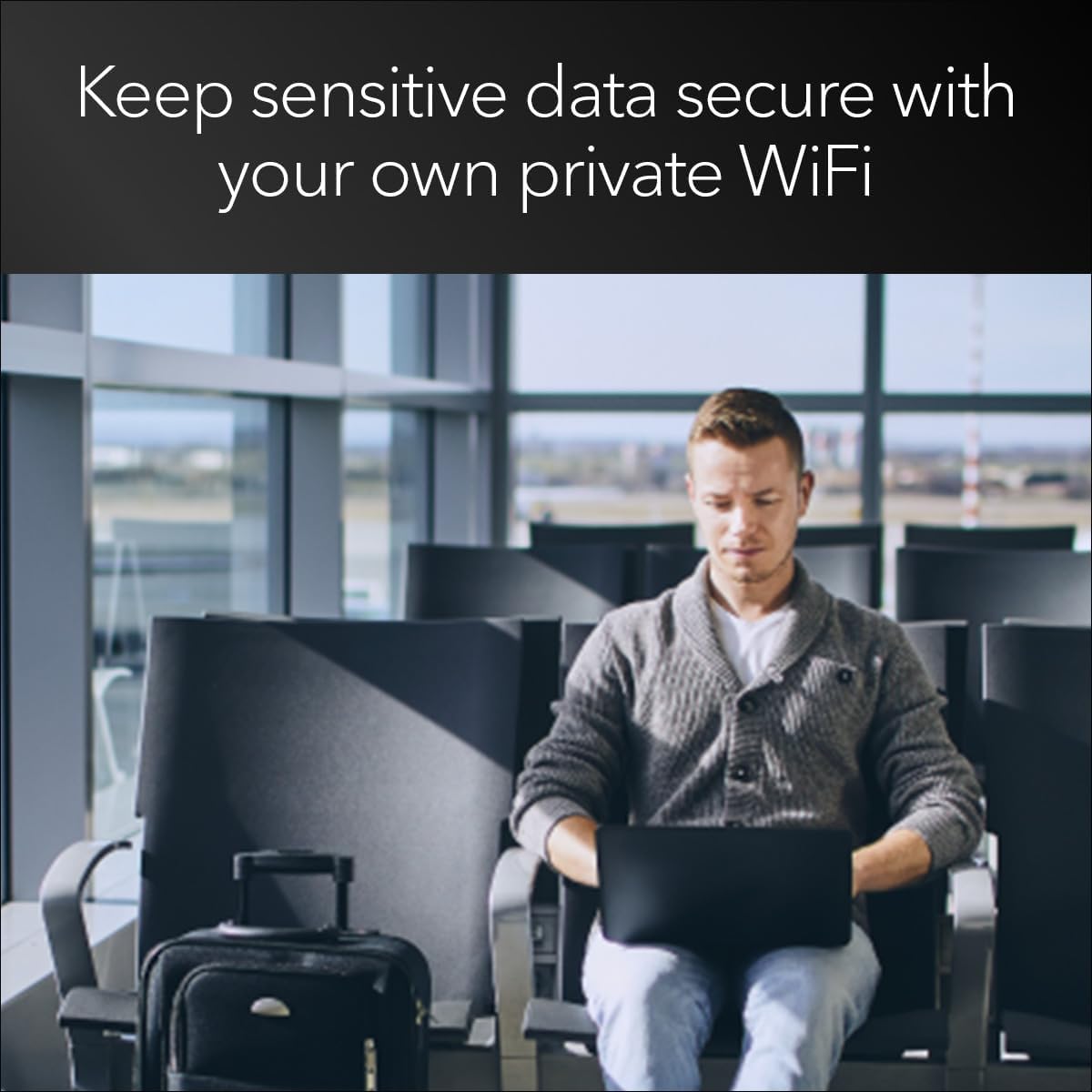 NETGEAR Nighthawk M3 – 5G Router SIM Karte, Mobiler WLAN Router | bis zu 2,5 GBit/s – SIM-Steckplatz entsperrt – Tragbarer WLAN-Hotspot z– 5G- und 4G-MiFi, bis zu 32 Geräte (MH3150)