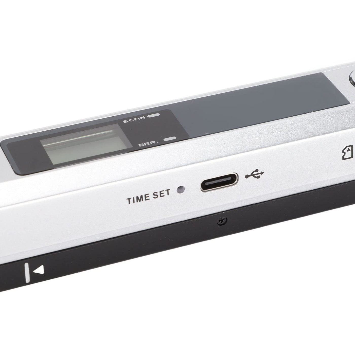 Tragbarer Handscanner 300 600 900DPI Speicherkartenspeicher A4 Handscanner für Dokumente Fotos Zeitschriften Silber Schwarz,Scanner & Zubehör Dokumentenscanner (Silber schwarz)