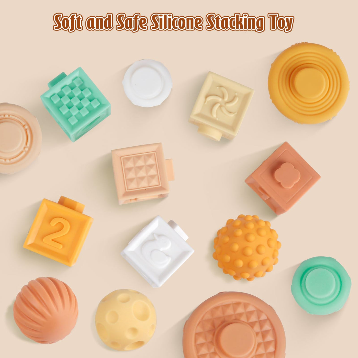 Musikinstrumente für Kinder ab 1-3 Jahre Holz Montessori Instrumente Musikinstrumente Baby 6 bis 12 Monate Percussion-Instrumente Musikspielzeug-Set für Kleinkinde (Natürlich)