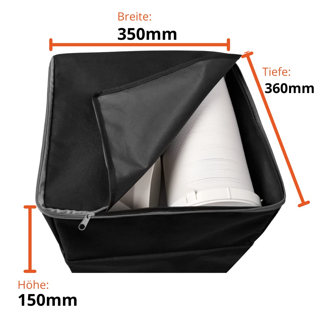 Climia CMK 2600 mobiles Klimagerät mit ökologischem Kühlmittel, 3-in-1 Klimaanlage – Aircondition, Ventilator und Luftentfeuchter (CMK 2600 inkl. Schutzhülle)