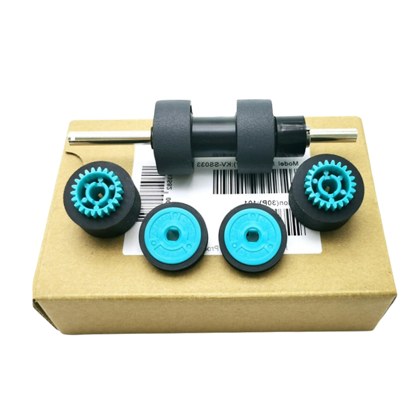 KV-SS033 Papier-Tonabnehmerrollen-Set passend für Panasonic KV-S4065CL /KV-S4085CL/ KV-S4065CW /KV-S4085C Papier-Tonabnehmerrollen-Set Scanner Reibrader