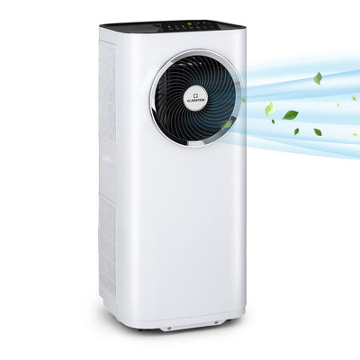 Klarstein Mobile Klimaanlage, 5-in-1 Klimagerät, Ventilator, Luftentfeuchter, Luftreiniger & Nachtmodus, App-Steuerung, Wohnung mit Abluftschlauch, Air Conditioner, 11.500 BTU, Anthrazit