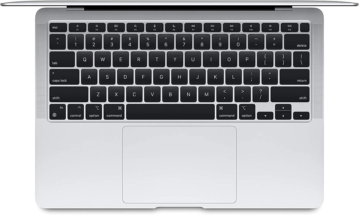 2020 Apple MacBook Air mit Apple M1 Chip (13-zoll, 8GB RAM, 256GB SSD Kapazität) (AZERTY Französisch) Silber (Generalüberholt)