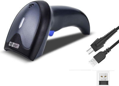 NETUM Bluetooth 2D Barcode-Scanner 3-in-1 (2,4G Wireless & Bluetooth & USB verkabelt) Barcodeleser Scan QR PDF417 DataMatrix Maxicode für Handy Android iOS PC Computer W8-X