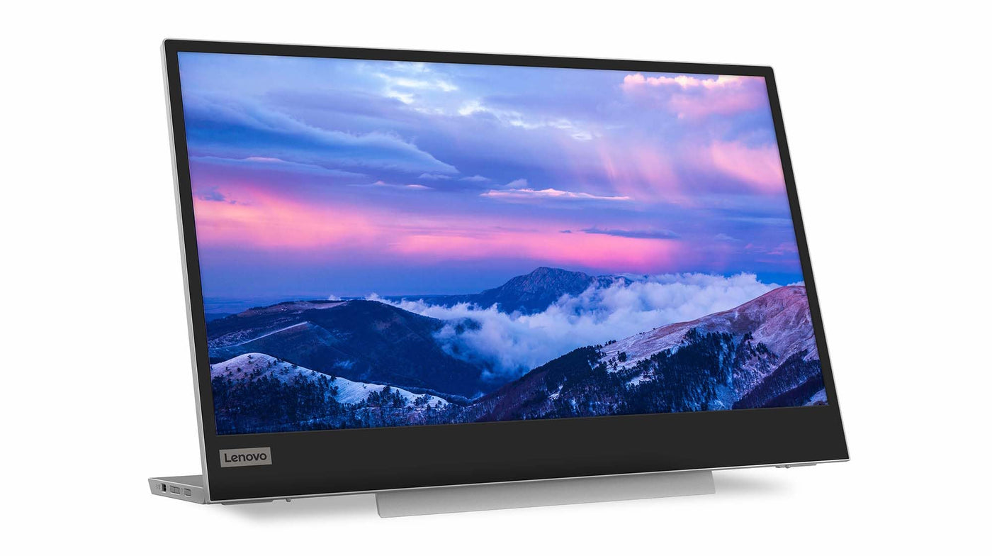 Lenovo L15 | 15,6" Full HD Monitor | 1920x1080 | 60Hz | 250 nits | 6ms Reaktionszeit | IPS-Panel | USB-C 3.2 | USB 2.0 | entspiegelt | 0,86kg | schwarz | inkl. USB-C Kabel