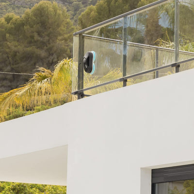 Cecotec Fensterputzroboter Windroid 890 SprayWater Smart Connected. 90 W, 3-in-1: Sprüht, Reinigt und Trocknet, App, Fernbedienung, Automatisches Sprühen, 4 Prog, Steuerung von Funktionen, Bewegungen