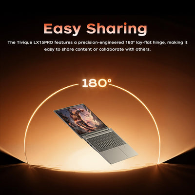 Tivique Gaming Laptop,15,6 Zoll Notebook,Ryzen 7 7730U 16-Thread CPU,bis zu 4.5GHz,16 GB RAM 512 GB SSD,NVMe PCIe 3.0,Unterstützt 4 TB SSD-Erweiterung,Gaming Laptops,Leichtgewicht,WiFi6, HDMI