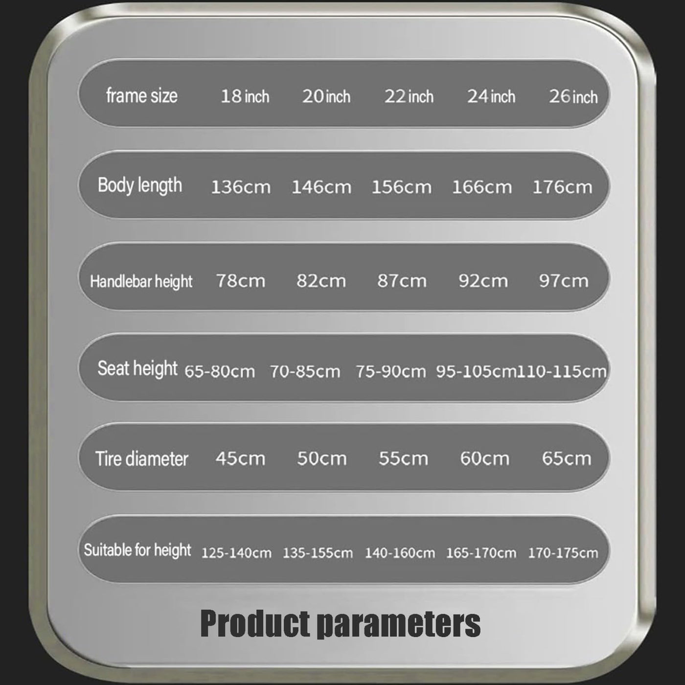 Mountainbike 22 Zoll 24 Zoll 7 Gang Carbonstahlrahmen Geeignet für Jungen und Mädchen Zwischen 130 und 175 cm D,22 inches