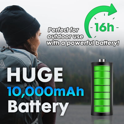 ZTE MU5120 – der leistungsstärkste tragbare 5G-WLAN-Hotspot, riesiger 10000-mAh-Akku, 18 W Reverse Charge, NFC, 2,4-Zoll-Touchscreen, verbindet 64 Geräte – SIM-Slot entsperrt