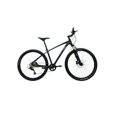 HAWK Trail One 29" Mountainbike XL Schwarz I Offroad Fahrrad mit Zoom Federgabel & Aluminiumrahmen I Mountainbike 29 Zoll, Microshift 9 Gang Schaltung