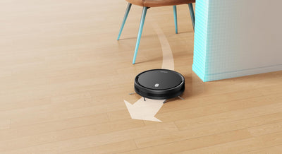 Xiaomi Robot Vacuum E5 – Saug- und Wischroboter mit 2000Pa Saugleistung, 400ml Staubbehälter, 110 Min. Akkulaufzeit, intelligente Navigation, App- & Sprachsteuerung, Schwarz