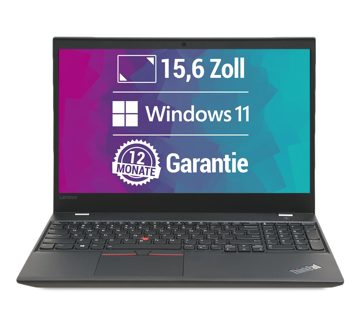 Lenovo ThinkPad T580 15,6 Zoll Full HD Laptop Intel Core i5-8350U@ bis zu 3,6 GHz 16 GB 512 GB SSD mit Windows 11 Pro & GRATIS Antiviren-Software inkl. 12 Monate Garantie (Generalüberholt)