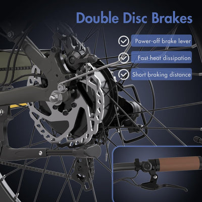 Fafrees F26 PRO Damen E-Bike Herren mit App 26 Zoll Tiefeinsteiger [ Offiziell ] Ebike 36V/14,5AH E Fahrrad, 250W Elektrofahrrad