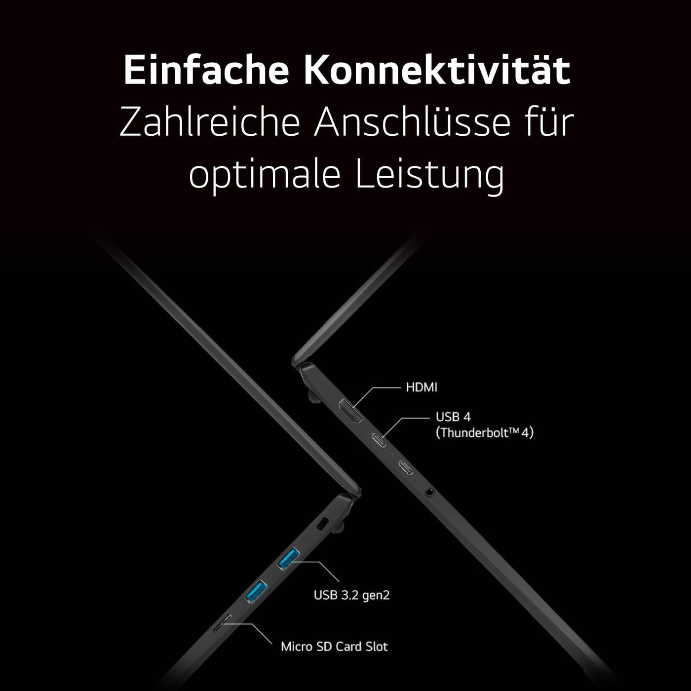 LG 2024 gram 17 Zoll Notebook - 1350g Intel Core Ultra7 Laptop (16GB RAM, 1TB Dual SSD, 21,5h Akkulaufzeit, IPS Panel Anti-Glare Display, Win 11 Home) - Grau