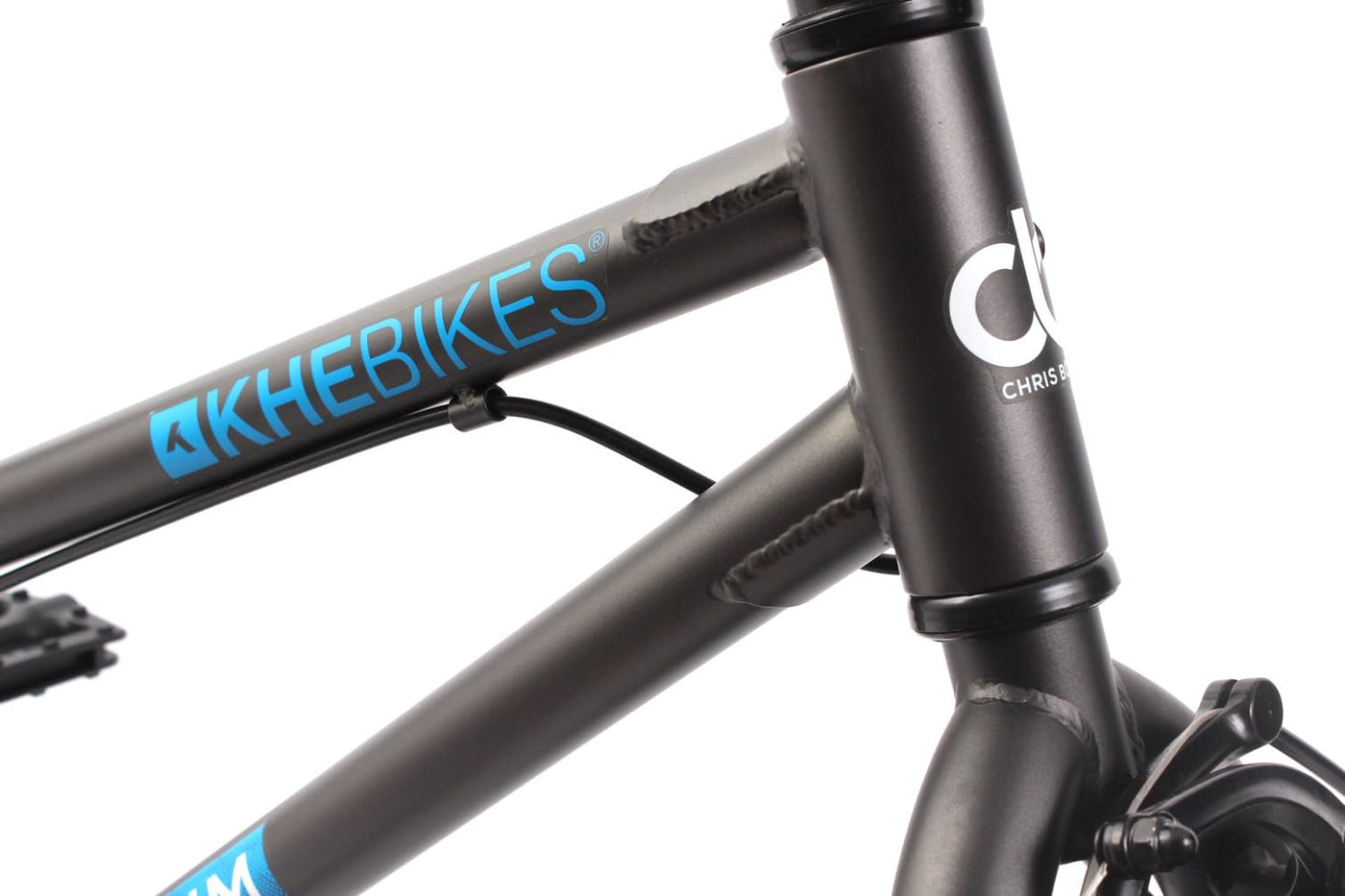 KHEbikes BMX Fahrrad Chris BÖHM, 20 Zoll, patentierter Affix 360° Rotor, matt dunkelgrau, leichtes Gewicht - nur 11,3kg!