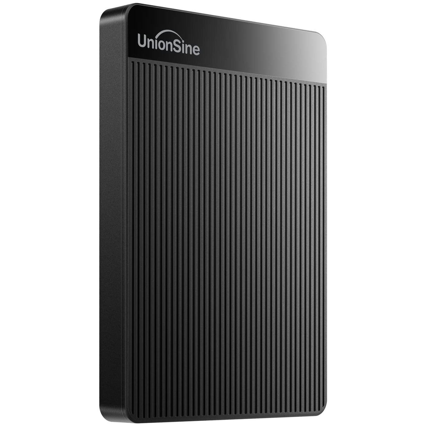 UnionSine Externe Festplatte 5TB ultradünn tragbar 2,5 Zoll USB 3.0, SATA, Festplattenspeicher für PC, Mac,TV, Wii U, Xbox, PS4 (Schwarz) HD2510