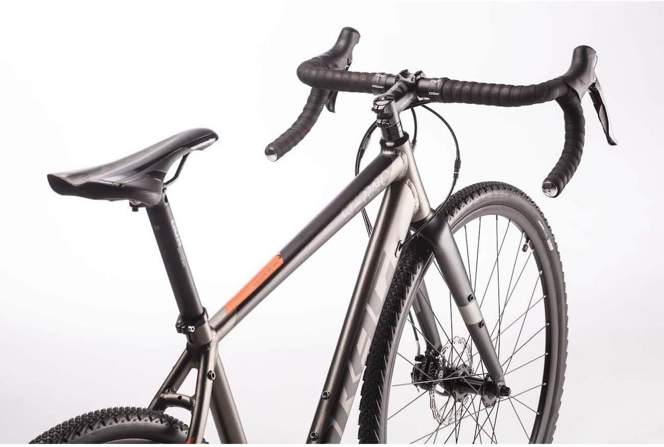 Airtracks 28 Zoll Herren Gravel Bike STERRATO 3.0 Fahrrad 2 x 8 Gang Shimano Claris RD-R2000 8-Fach (55cm (für Körpergröße 175-188cm))