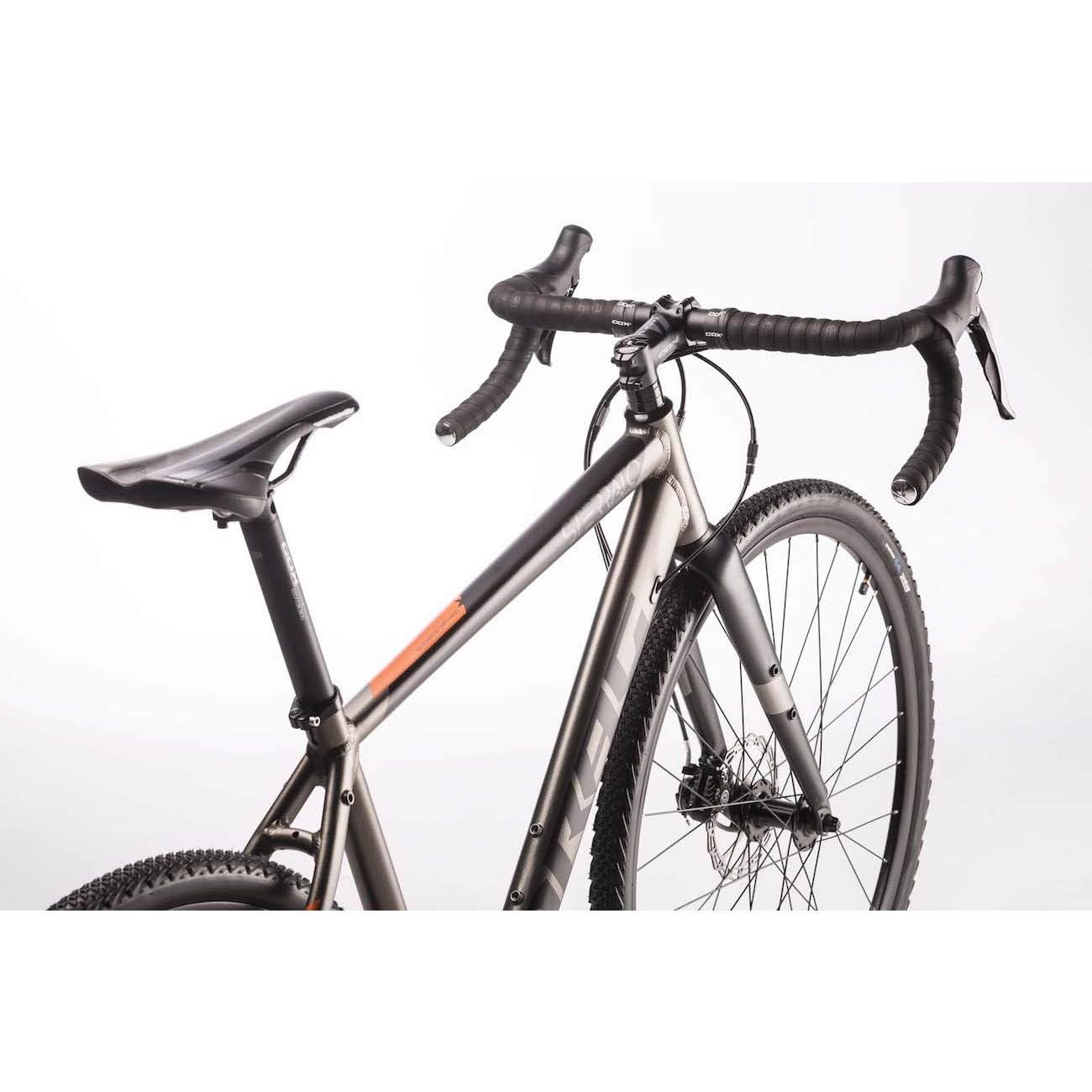 Airtracks 28 Zoll Herren Gravel Bike STERRATO 3.0 Fahrrad 2 x 8 Gang Shimano Claris RD-R2000 8-Fach (55cm (für Körpergröße 175-188cm))