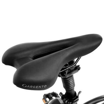 Argento Mini Max GT 250W Motor 615WH Klappbar E-Fahrrad, 20-Zoll Rad Größe, Rot/Schwarz