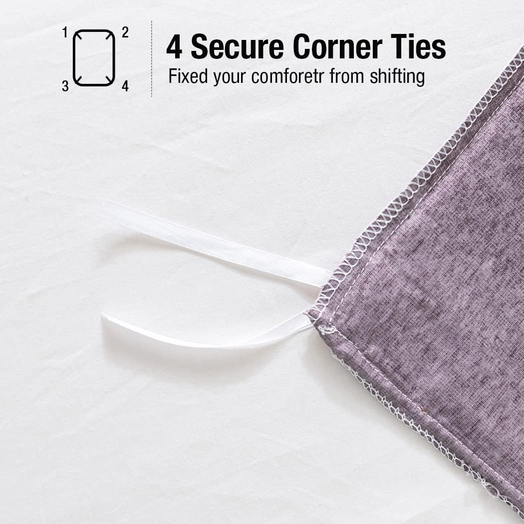 Lekesky Bohemian Bettwäsche 200x200 cm 3 Teilig - Bettbezug mit Reißverschluss und 2 Kissenbezug 80x80cm, Rosa