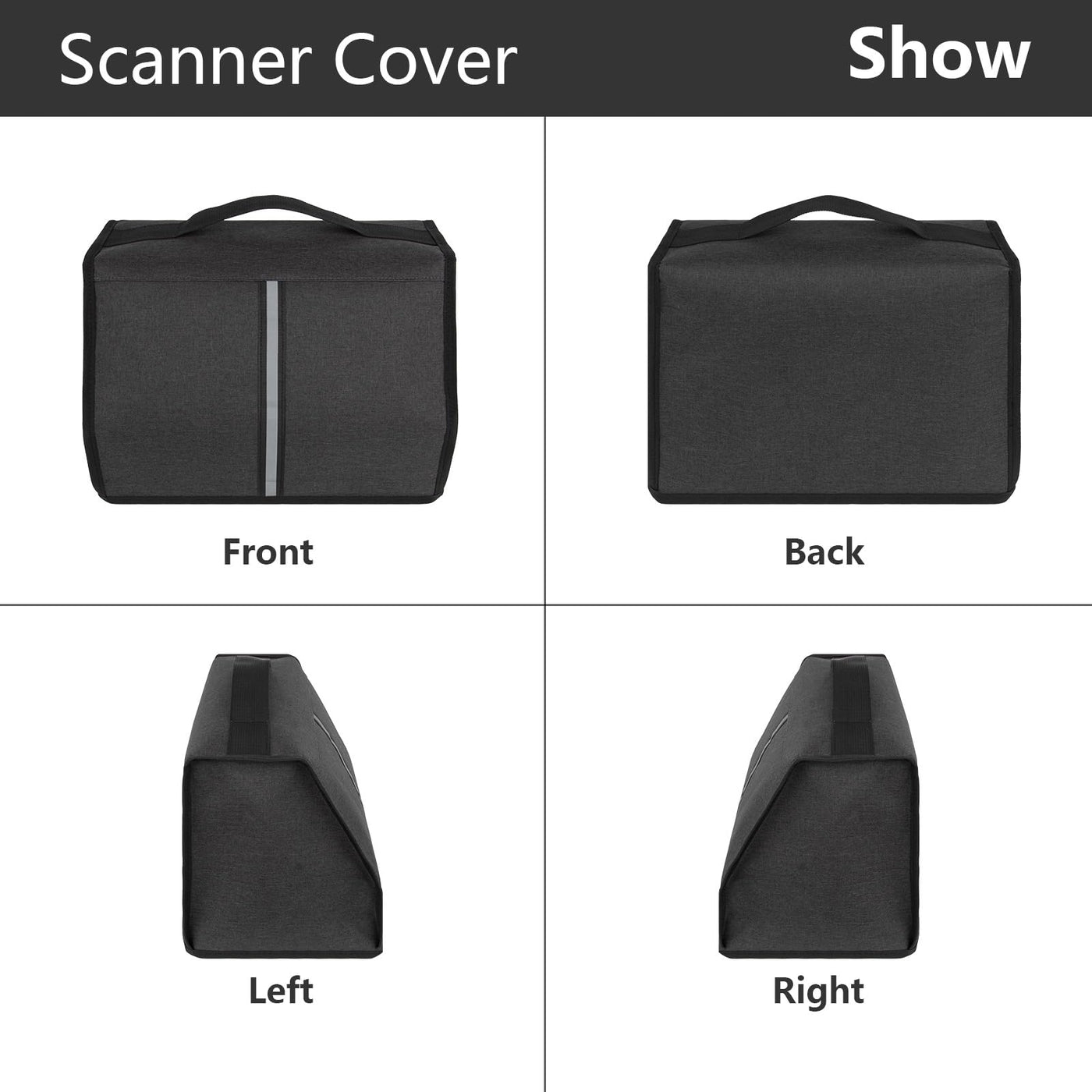 Kingshion Scanner-Staubschutz kompatibel mit Epson FastFoto FF-680W / DS-530 / DS-770 / DS-870 / DS-970 / ES-400W / ES-500W Scanner-Schutz Wireless High-Speed Foto- und Dokumentenscansystem