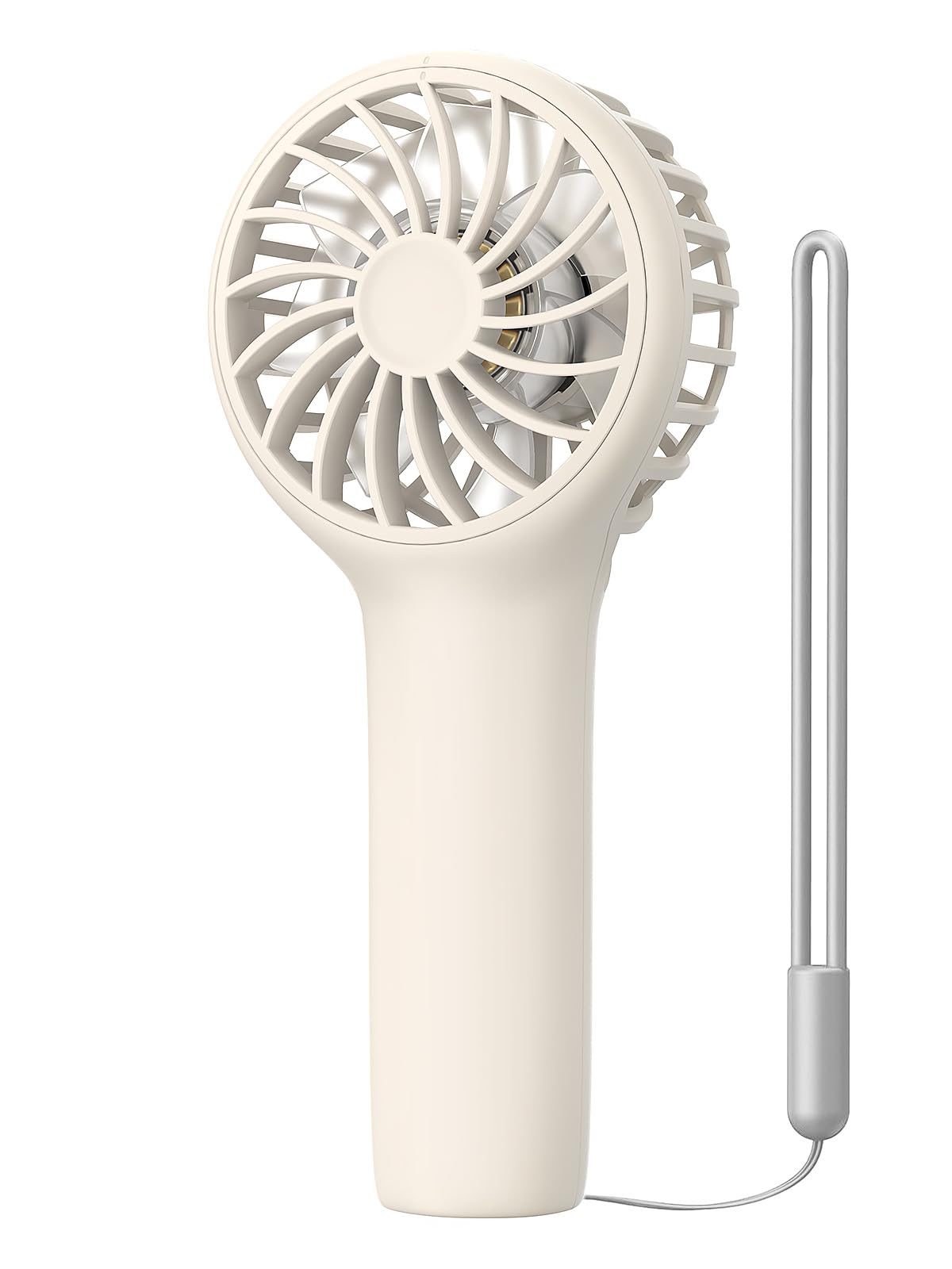 EasyAcc Handventilator Tragbarer, Handventilator Mini Kinder Ventilator Akku Aufladbar Leise Klein Taschenventilator mit 3 Geschwindigkeiten für Frauen Kinder Reisen Make-up Wimpernfächer für Mädchen