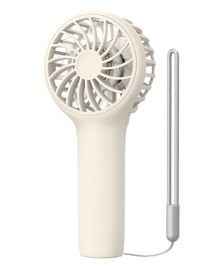 EasyAcc Handventilator Tragbarer, Handventilator Mini Kinder Ventilator Akku Aufladbar Leise Klein Taschenventilator mit 3 Geschwindigkeiten für Frauen Kinder Reisen Make-up Wimpernfächer für Mädchen