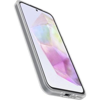 OtterBox Sleek Hülle für Samsung Galaxy A35 5G, stoßfest, sturzsicher, ultraschlank, schützende Hülle, Getestet nach Militärstandard, Stardust - Keine Einzelhandelsverpackung