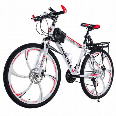 MU Mountainbike Fahrrad Erwachsene Männliche Und Weibliche Studenten Jugend Licht Rennen Offroad-Fahrradstoßdämpfung Mit Variabler Geschwindigkeit,G,24 Inches