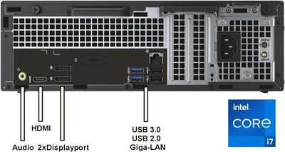MEDION E27419 68,6 cm (27 Zoll) Full HD All in One Desktop PC (Intel Core i5-13420H, 16GB DDR4 RAM, 512 PCIe SSD, WLAN, HDMI in, Win 11 Home)