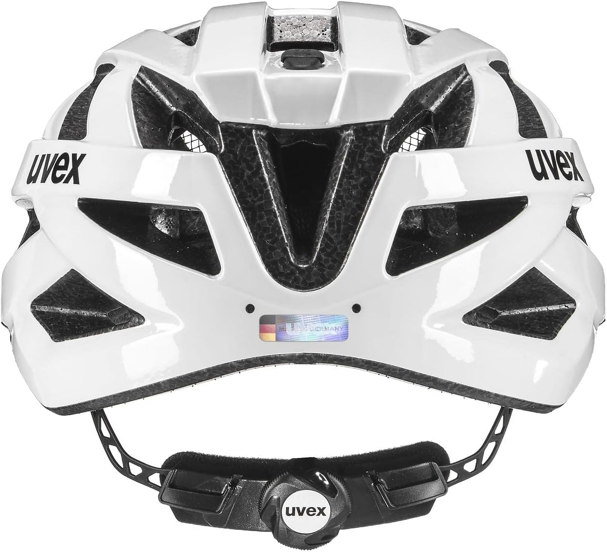 uvex i-vo 3D - leichter Allround-Helm für Damen und Herren - individuelle Größenanpassung - erweiterbar mit LED-Licht - white - 52-57 cm